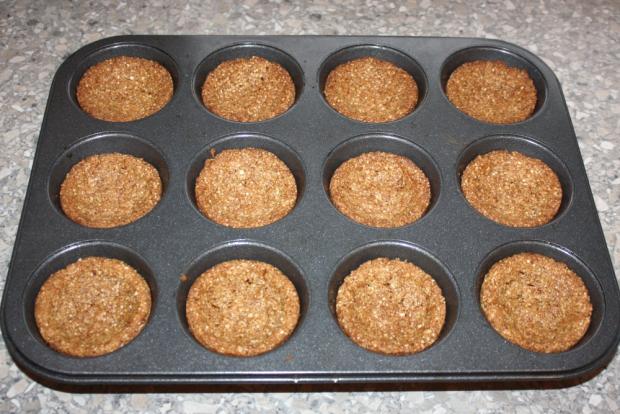 Mandľovo - jablkové košíčky - recept postup 7