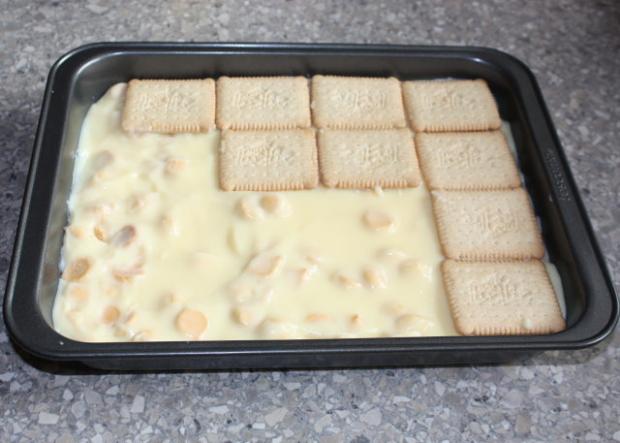 Nepečený pudingovo smotanový zákusok - recept postup 4