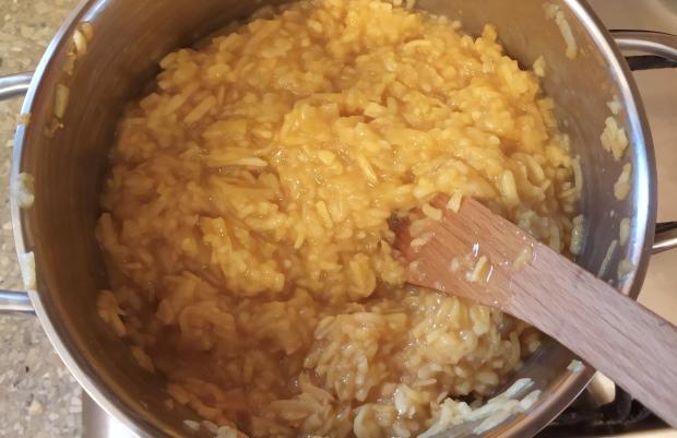 Nepečený jablkový koláč s BB keksami - recept postup 1