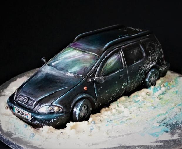 3d auto bez poťahu - foto postup