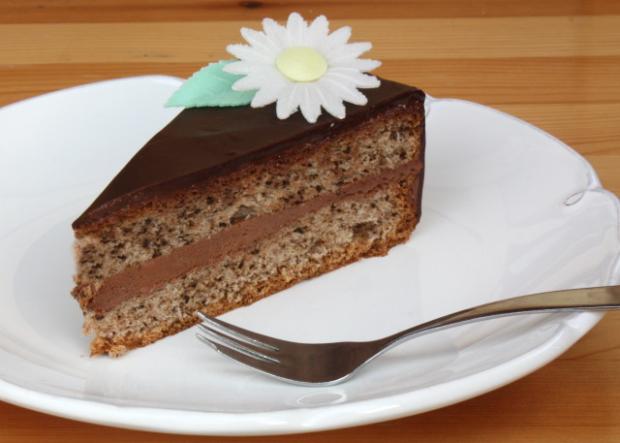 Orechovo-čokoládová torta - recept