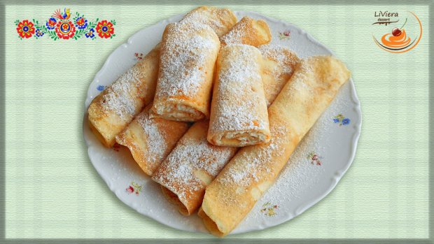Kysnuté palacinky - foto postup