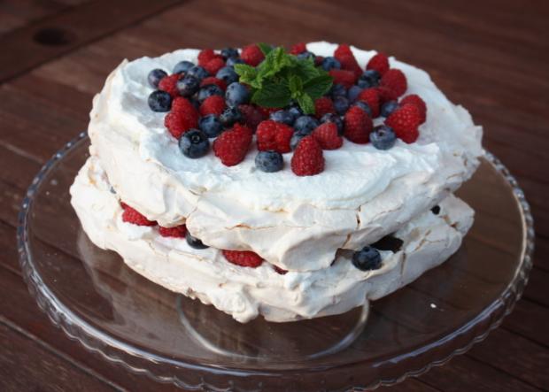Najlepšia Pavlova torta - jednoduchý fotorecept - recept postup 3