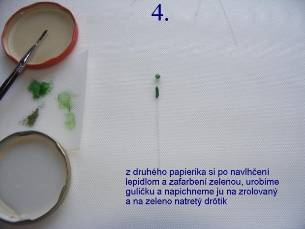 Vianočná ruža z jedlého papiera 4