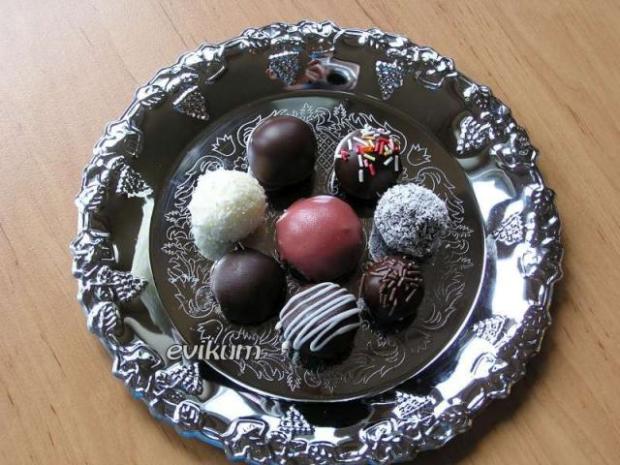 Malinové pralinky - recept