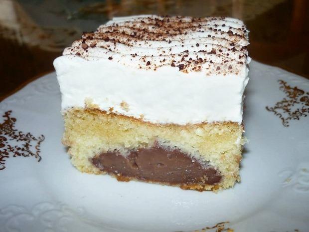 Pudingovo šľahačkový zákusok - recept