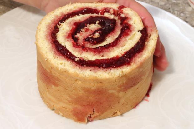 Točená punčová torta - recept postup 5