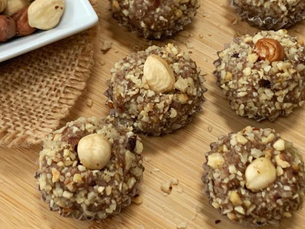 Nepečené Ferrero guľky - recept