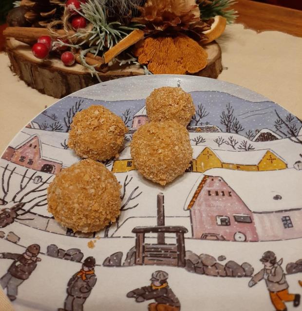Medové guľôčky - recept