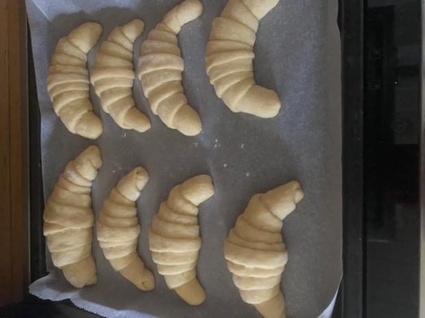 Croissanty - recept postup 1