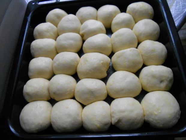 kysnuté cesto /buchty/ - recept postup 1