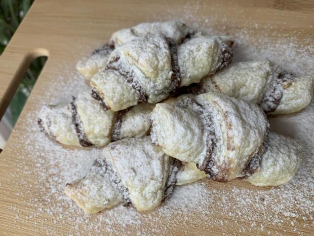 Rožky z lístkového cesta - recept