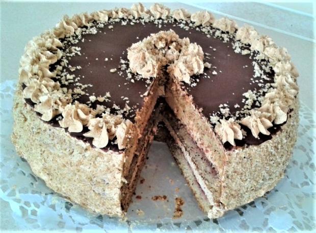 recept na orechovo karamelovú tortu