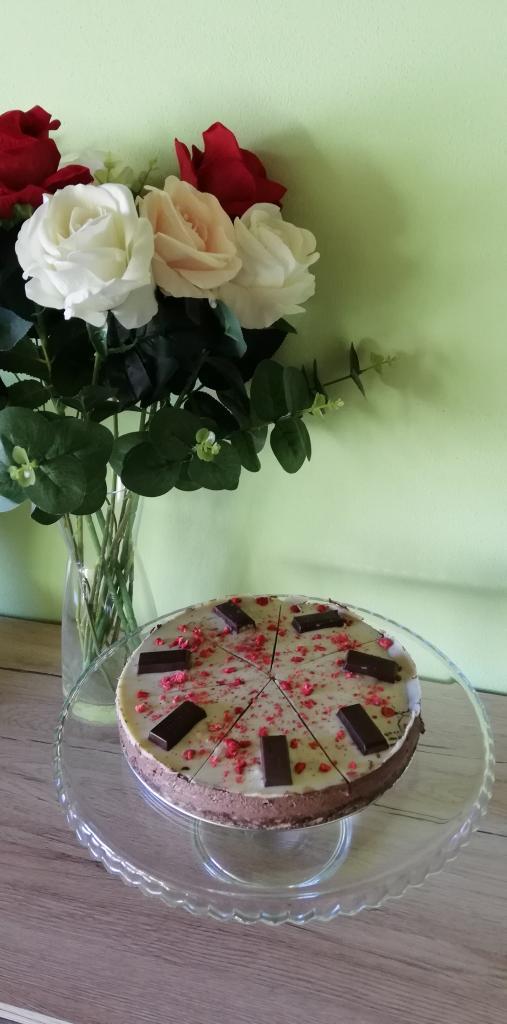 Čokoládový nepečený cheesecake - recept