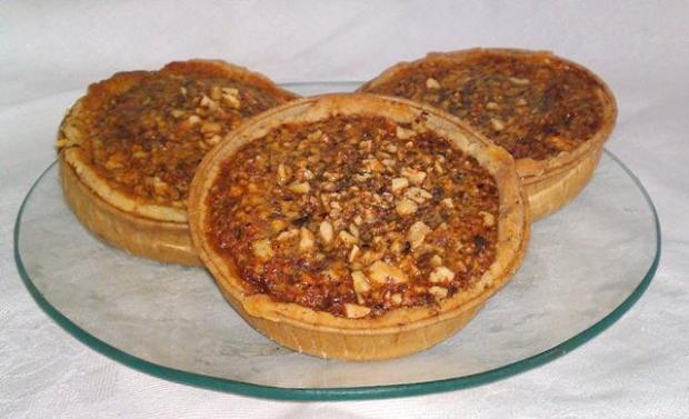 Tartaletky s orechovou plnkou, recept