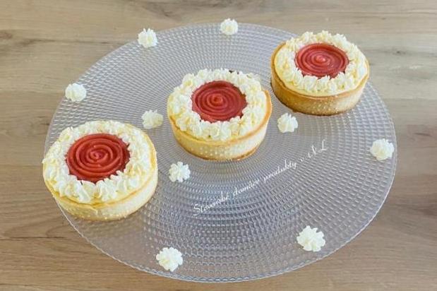 Cheesecake v tartaletke - recept postup 1