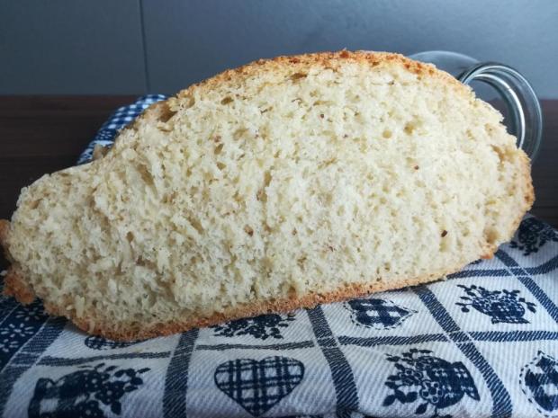 Zemiakový chlieb - recept postup 2