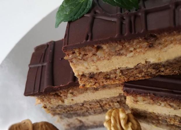 Orechovo - orechový zákusok, recept