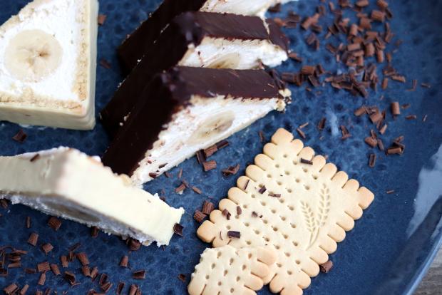 Banánová strieška - recept postup 10