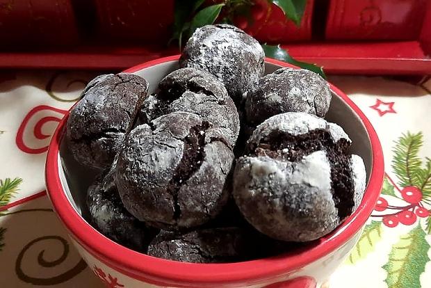 Čokoládové crinkles - recept