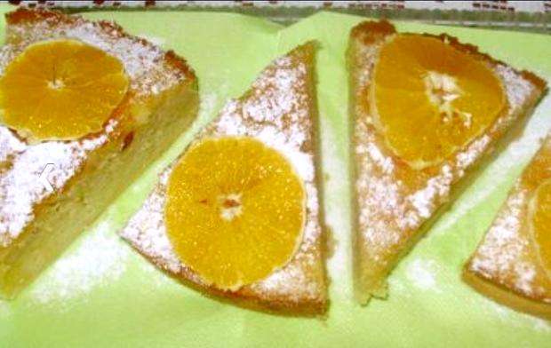 Pomarančový koláč - recept