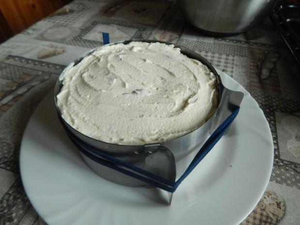 Točená torta s mascarpone a ovocím - recept postup 3