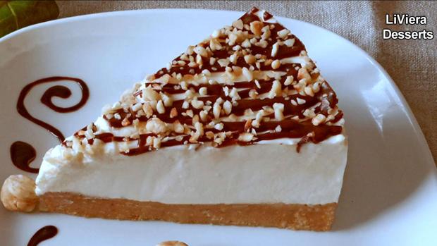 Nanuková torta s lieskovými orieškami - recept postup 1