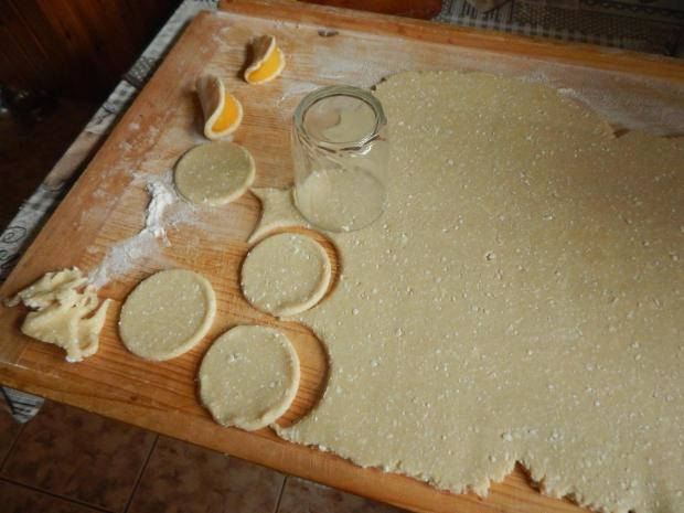 Broskyňové jednohubky - recept postup 3