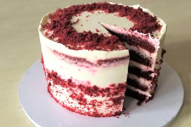 Červená zamatová torta, recept