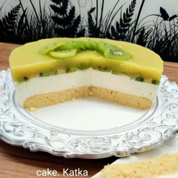 Recept na tvarohovú kivi tortu