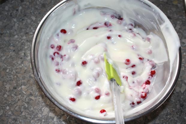 Ríbezľovo tvarohový koláč - recept postup 5
