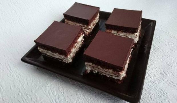 Smotanovo čokoládová maškrta - recept