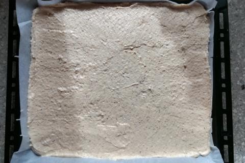 Smotanovo - malinový zákusok - recept postup 2