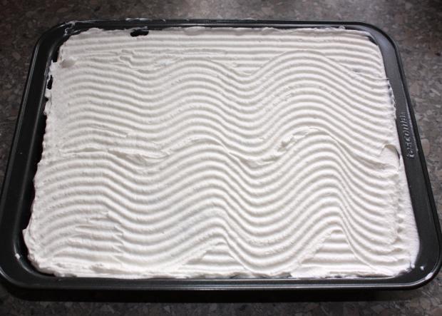 Nepečený smotanovo - ovocný zákusok - recept postup 6