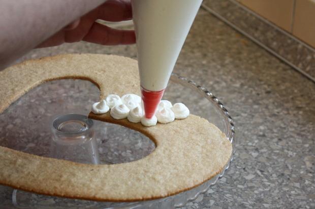 Torta v tvare srdca - recept postup 9