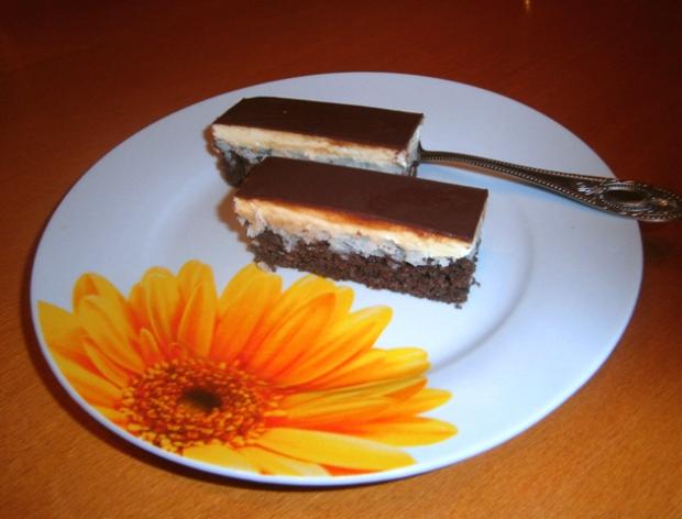 šťavnaté kokosové rezy - recept