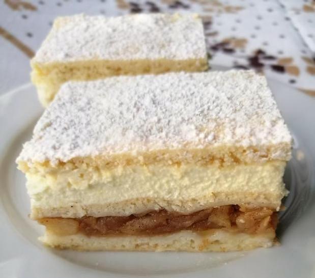 Sviatočné jablkové rezy - recept