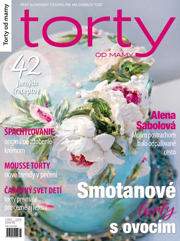 Titulka casopis Torty od mamy 1 2022