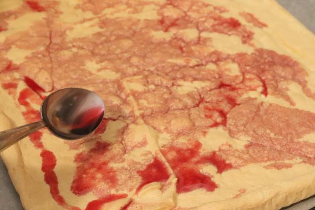Točená punčová torta - recept postup 2