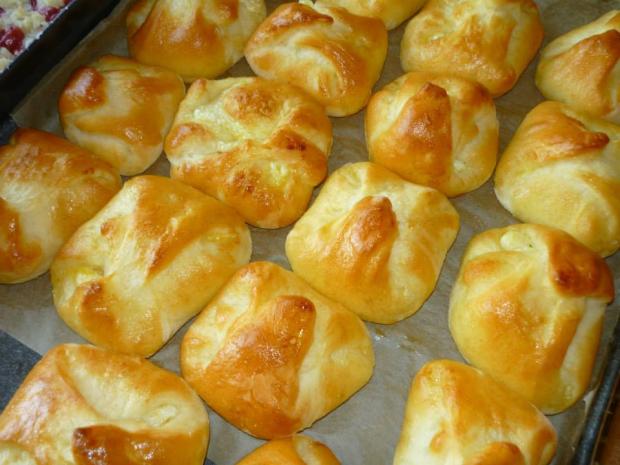 Ovocný koláč - recept postup 1