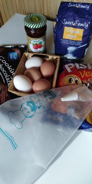 Mini snehové indiánky. - recept postup 1