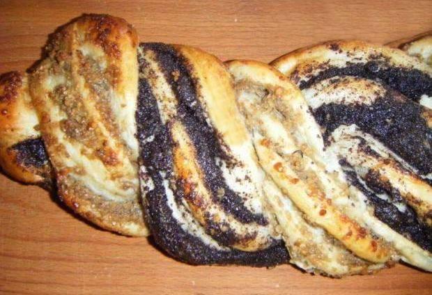 Orechovo makový vrkoč - recept