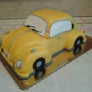 Torta narodeninové auto