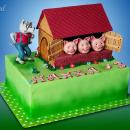 Torta O troch prasiatkach