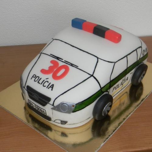 Policajné auto