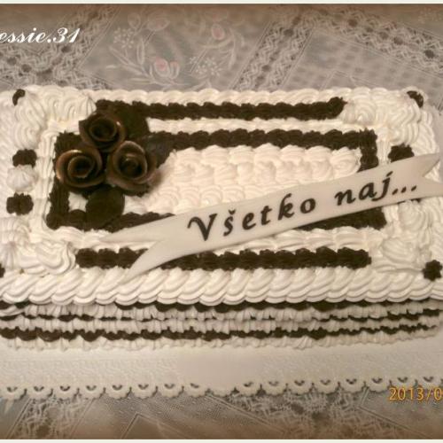 penová torta