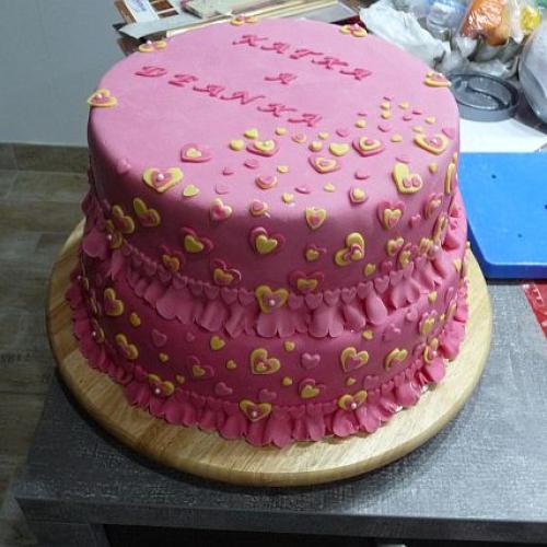 velka torta pre Katku a Deanku 9 kg