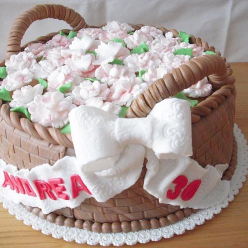 torta košík 2