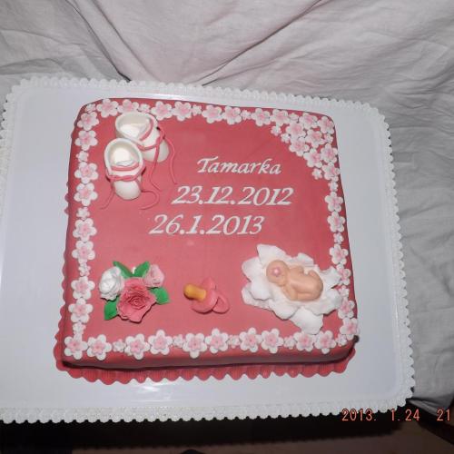 torta na krstiny