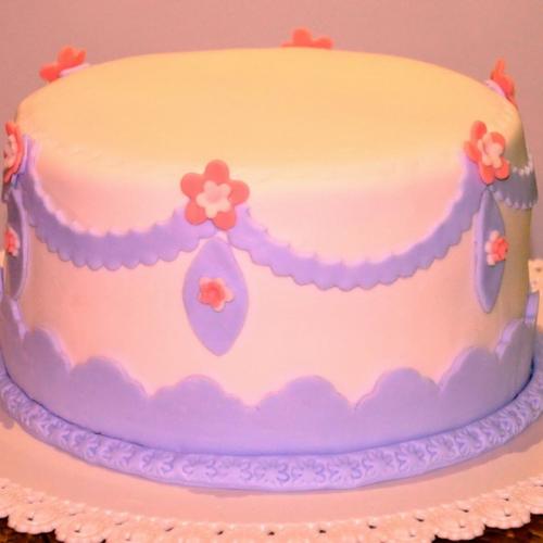 6.Torta Fialovo-ružová